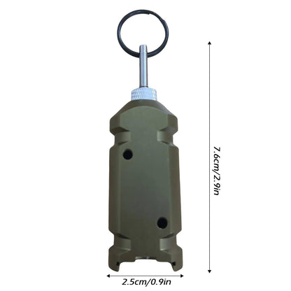 Perimeter Trip Alarm, Perimeter Trip Alarm 12 Gauge tripwire alarm device for buildings yards camping gear Green