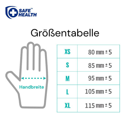 Vinyl Gloves Disposable Clear 1000 pcs, Sterile Vinyl Gloves Tear-Resistant Powder-Free Latex-Free Protective Gloves for Kitchen, Food (Size S, 10x100)