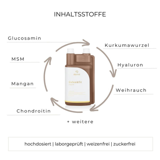 Alpurial Joint Fit - supplement for horses with high joint stress - with MSM, Hyaluron & Glucosamine - developed by veterinarians.