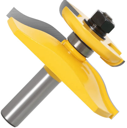 APLUS Raised Panel Door Making Carbide Router Bit Set with back cutter with 1/2-inch Shank, 3 Pieces