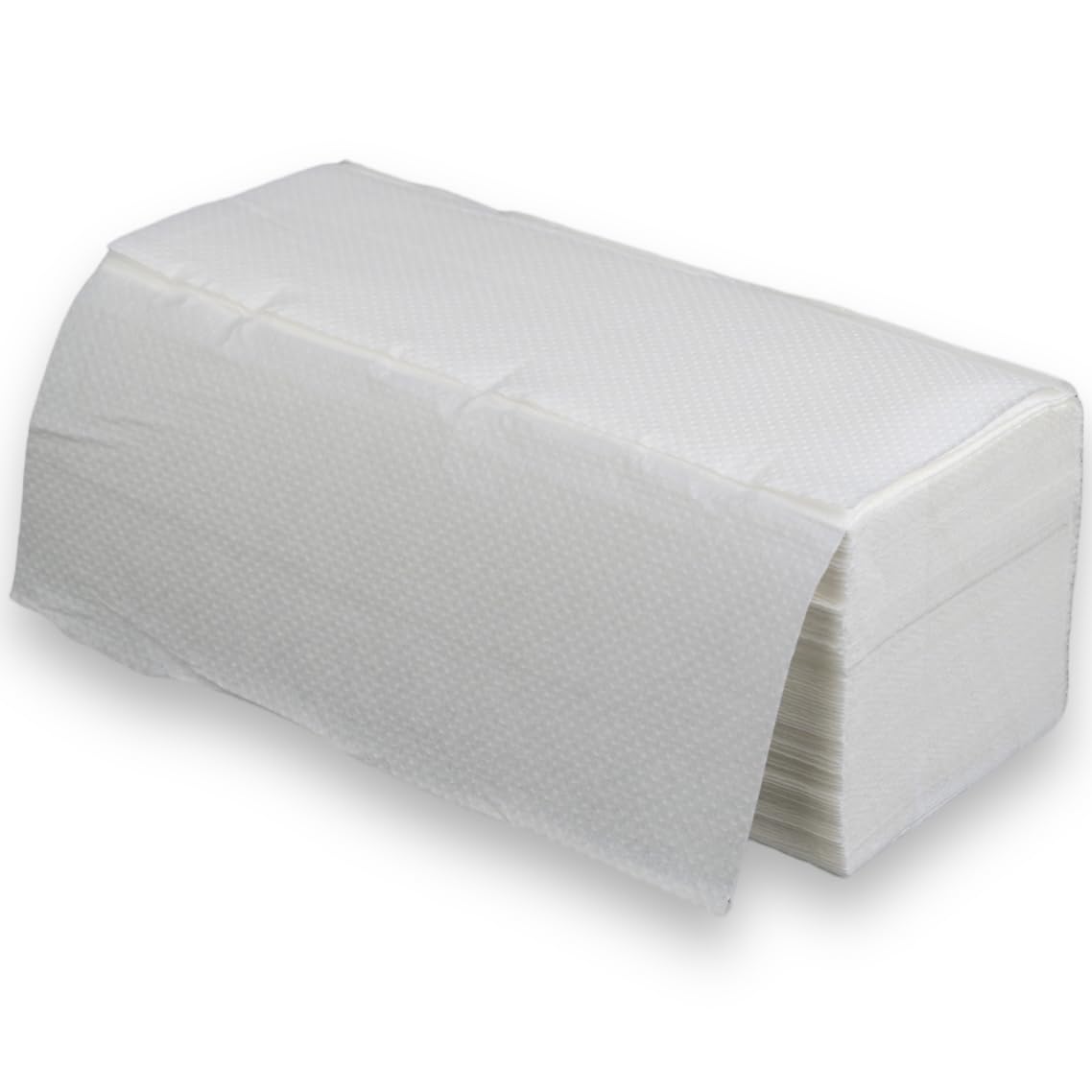4000 sheets of premium white folded paper towels, 2-ply, 25 x 23 cm, ZZ-Fold
