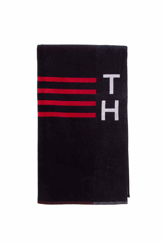 Tommy Hilfiger beach towel Swimming Pool Spa terry cotton with print cm.180x100 (approx.) Item XM0XM02378 Towel, DW5 Desert Sky, One size