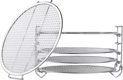 Ziva Instant Pot Stainless Steel Rack - 5 layers - Suitable for Crisp 8 liters