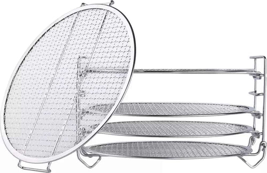 Ziva Instant Pot Stainless Steel Rack - 5 layers - Suitable for Crisp 8 liters