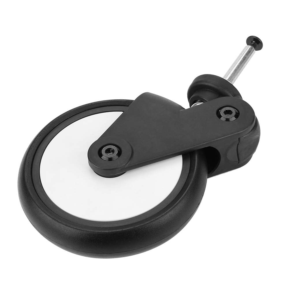 SPYMINNPOO stroller replacement wheels, rubber wheels replacement stroller rubber wheels rear/front wheels toddler stroller wheel universal for Yoya/Vovo Wheel strollers (one pair of front wheels)