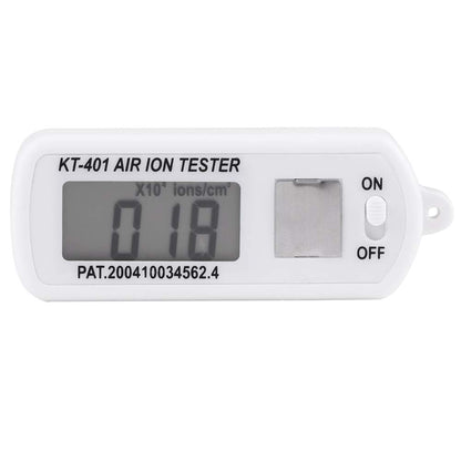 Air ion tester for the negative ion generator with a necklace.