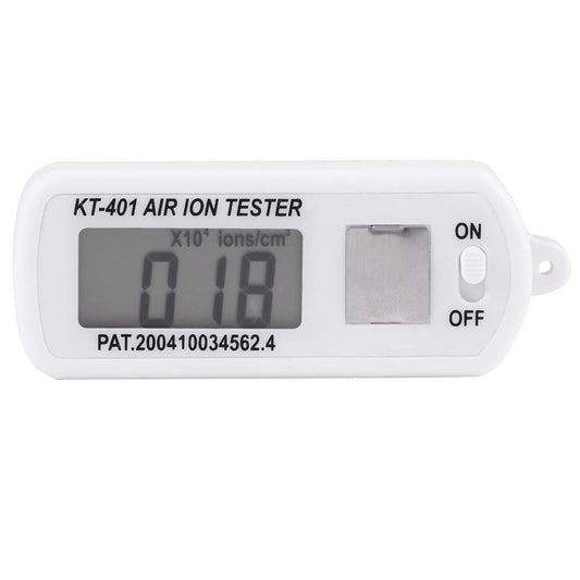 Air ion tester for the negative ion generator with a necklace.