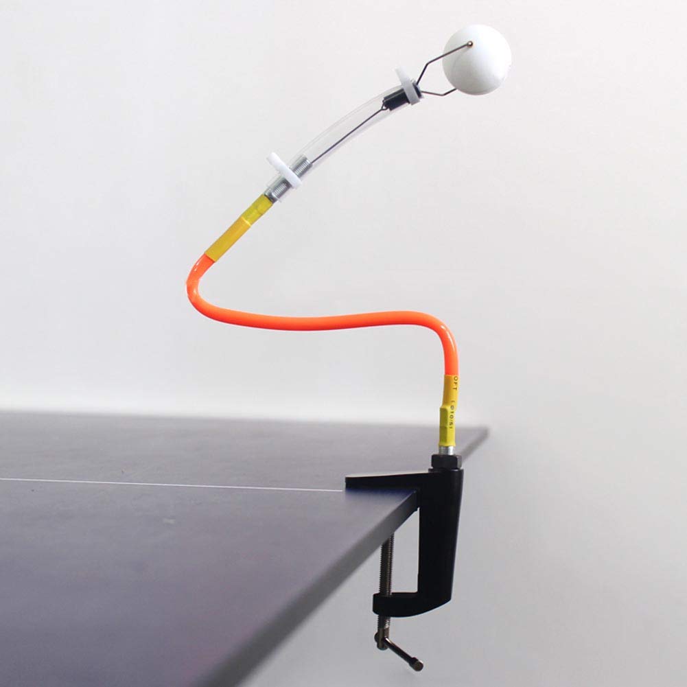 Table tennis coach, professional ping pong table tennis coach Fixed Rapid Rebound Ball Clip Training Machine