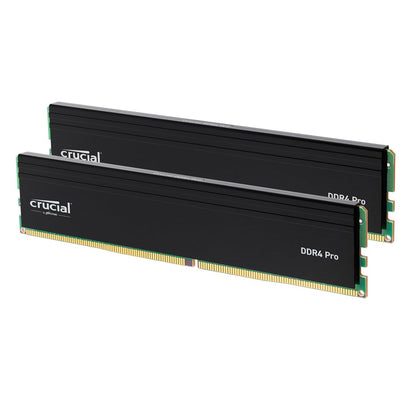 Crucial Pro DDR4 RAM 32GB Kit (2x16GB) 3200MHz, Intel XMP 2.0, PC Computer Memory - CP2K16G4DFRA32A