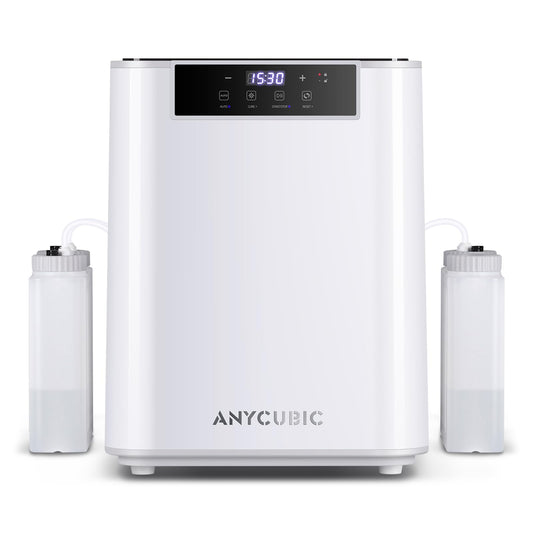 ANYCUBIC Wash & Cure Max Machine, Ultra-large 2 in 1 washing and curing machine for LCD/DLP/SLA resin 3D printers Photon M3 Max/M5s Pro/m7 Pro, dual mode, alcohol-saving, washing size 300x165x300mm