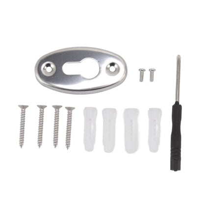 Mokernali laundry line retractable, made of stainless steel, with automatic double-pulley retraction, strong capacity, 3.8M, suitable for indoor and outdoor use, wall-mounted.