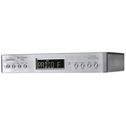 Soundmaster Highline UR2045SI kitchen radio under-cabinet radio DAB+ FM-RDS alarm clock equalizer LED Bluetooth