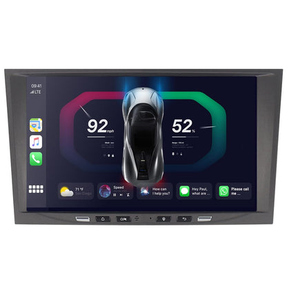 JUNHUA 8" Android 13 2GB+32GB Car Stereo for Opel Corsa c d h Vectra Astra Zafira Meriva Vivaro Twintop Signum Radio Wireless Carplay Android Auto GPS Nav Bluetooth WiFi (Gray)