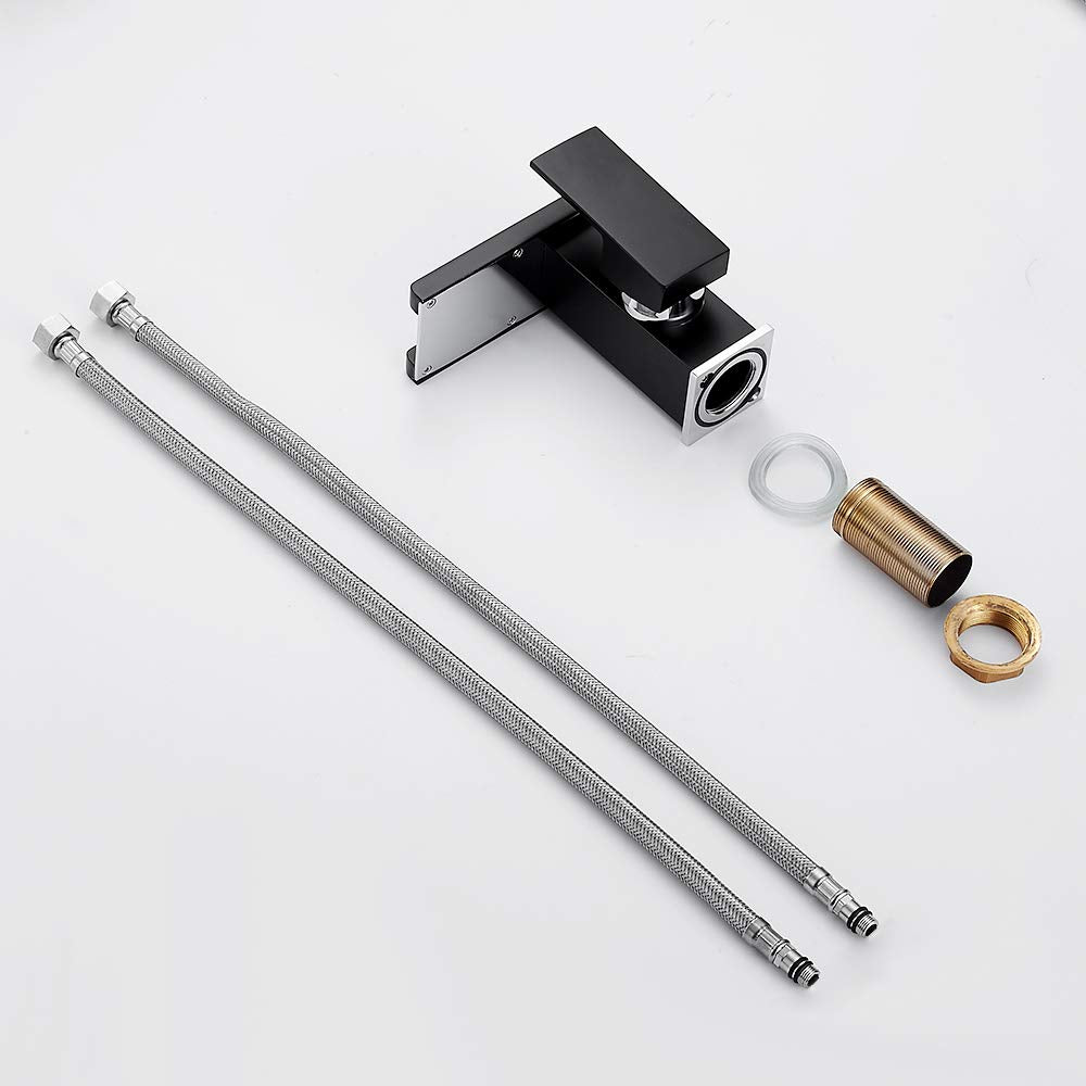 LED waterfall faucet bathroom faucet mixer tap bath faucet