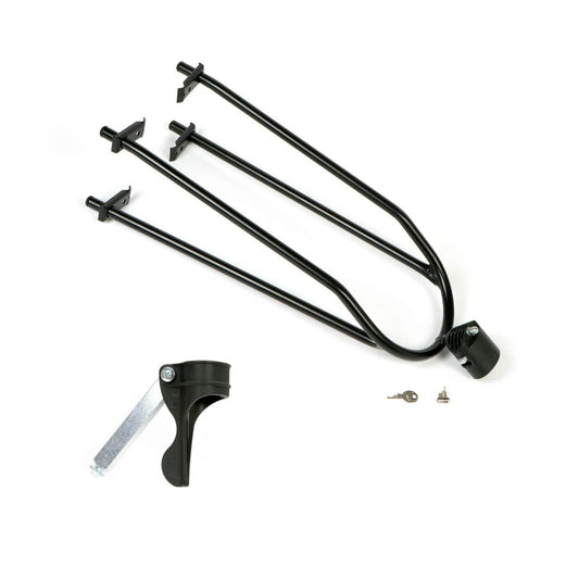 ANDERSEN shopping trolley bicycle mounting set: Trailer hitch R1-BigEasy for bicycle frames with lock and coupling pin SH-2