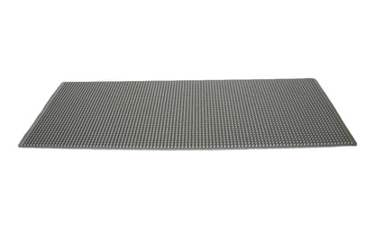 Beslo High Quality Silicone Building Block Mat I Double-sided Baseplate Large I Rollable, Waterproof Baseplate Compatible with Lego Duplo I Flexible Plate BPA-free, 30.5 x 80.5 cm Gray
