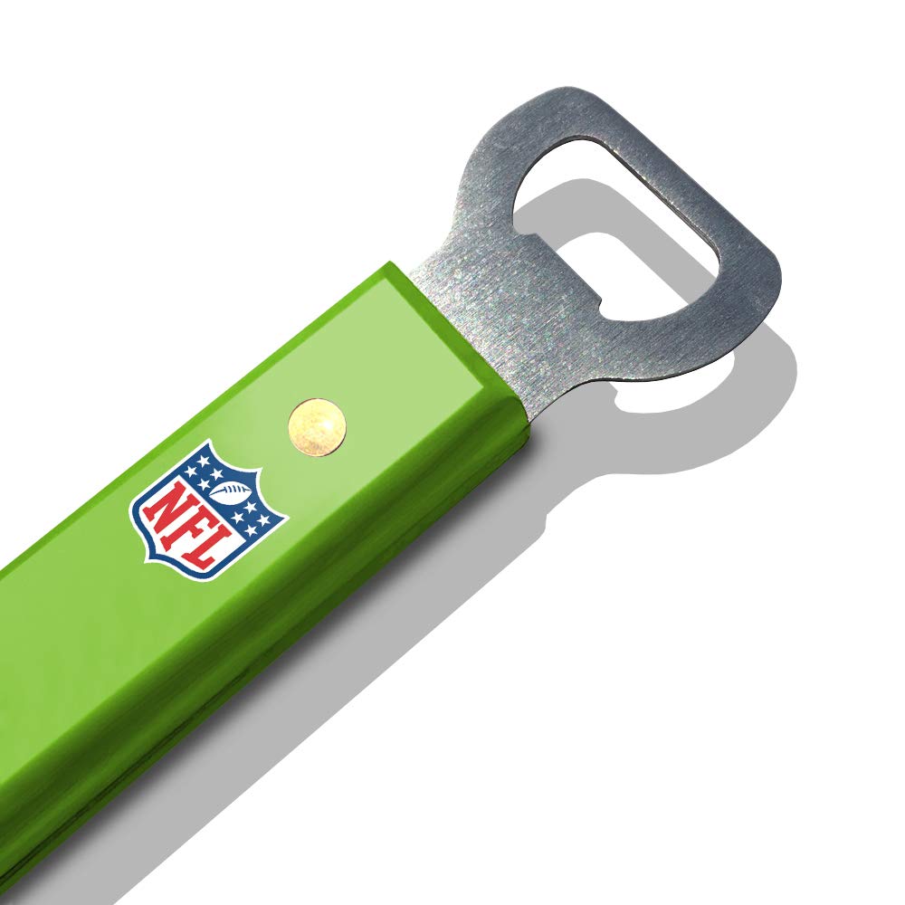 YouTheFan NFL Seattle Seahawks Spirit Series 3-piece Grill Set, Stainless Steel, 55.9 x 22.9 cm