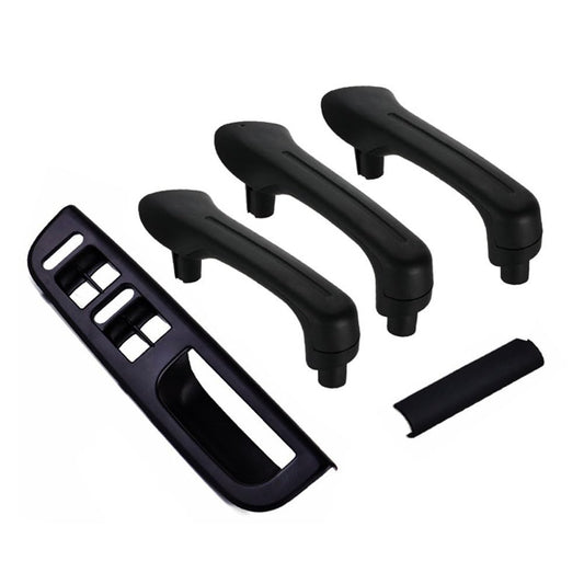 ZAYMDO Window Glass Plate Button Panel Door Handle Cover Replacement for VW Golf 4 Jetta MK4 Bora 1998-2004, Interior Door Handles Decoration