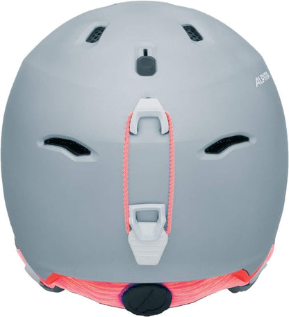 Alpina A9206 ski helmet, Silver-Flamingo Matt, 53-57 cm.