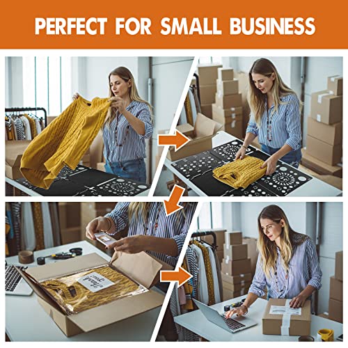 BoxLegend Folding Board for Clothes, T-Shirt Folding Board with Shirt Pocket 100 PCS 25x33CM, 3500 PCS Clothing Size Labels 7 Sizes Clothing Storage and Organization Clothes Bag Folding board Shirt