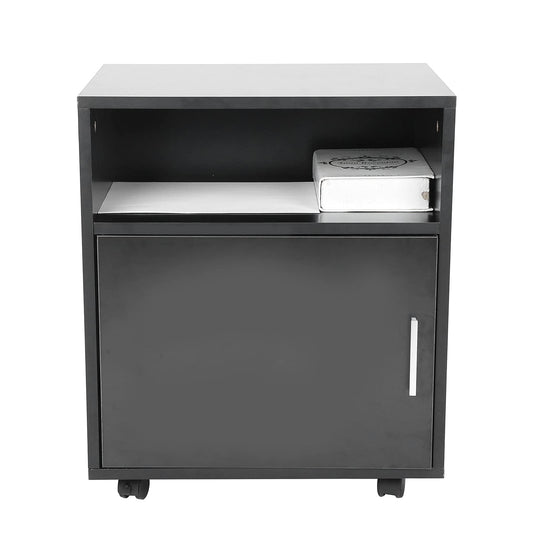 GOTOTOP file cabinet, Mobile MDF printer table Wood cabinet for offices for study rooms