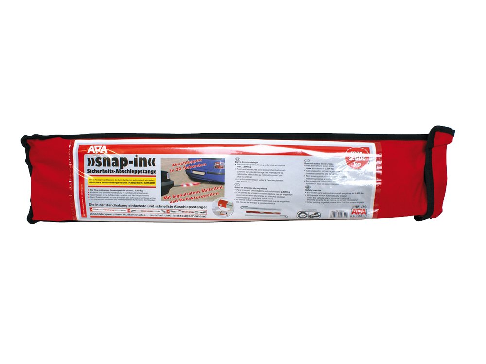 APA 29640 Tow Bar Passenger Car SNAP-IN, up to 2500 kg, with snap closures