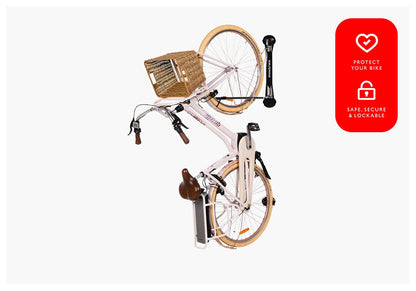 Steadyrack bike wall mount - E-bike - bicycle wall mount - storage solution for your home, garage, or bike park.