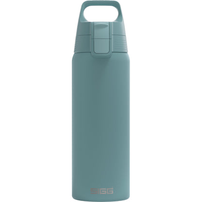 SIGG - Stainless steel bottle - Shield ONE Morning Blue - Suitable for carbonated drinks - Leak-proof - Lightweight - BPA-free - Outdoor & Fitness - 0.75 L
