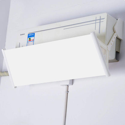 ABCCC Air Conditioner Deflector, 180 degrees adjustable, to prevent direct blowing (white)
