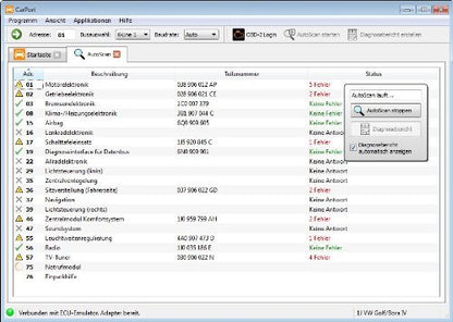 AutoDia K509 for CarPort software CAN UDS or KKL USB diagnostic interface