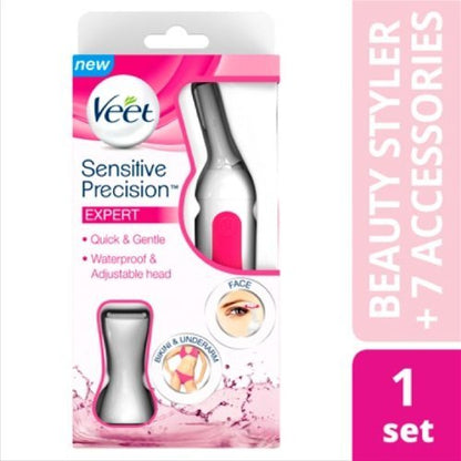 Veet Precision Trimmer Beauty Styler for Women, for sensitive skin