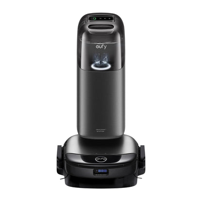 eufy S1 Pro HydroJet robot vacuum with mopping function, HydroJet cleaning system, Eco-Clean ozone, auto mop roller cleaning, 8000Pa, 10-in-1 station, obstacle detection, auto cleaner dosing.