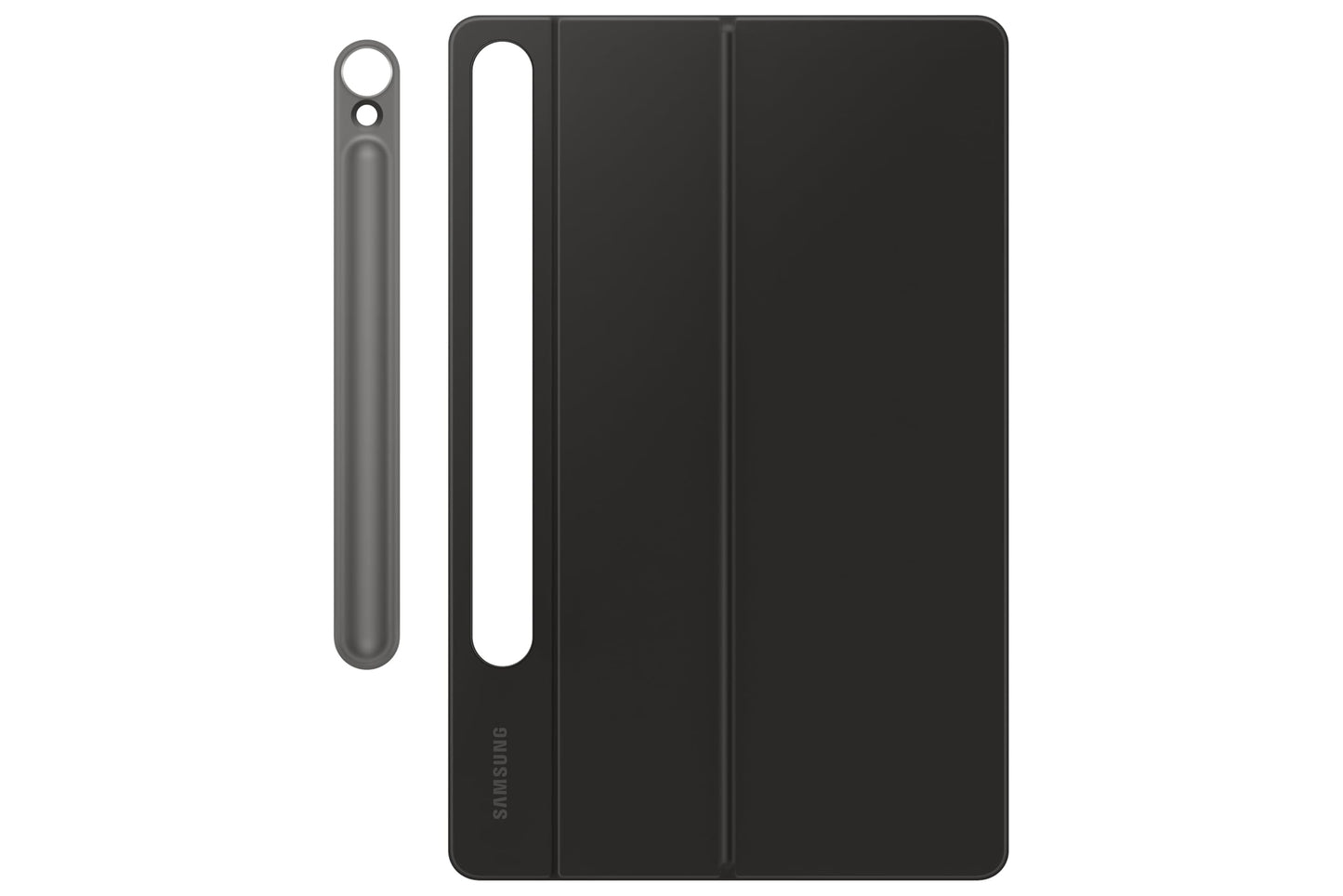 Samsung Book Cover Keyboard EF-DX725 for Galaxy Tab S10 Lite, Tab S10 FE, Tab S9 FE, Tab S9 with QWERTZ keyboard and AI key, Two-piece tablet case, slim design, S Pen compartment, Black.