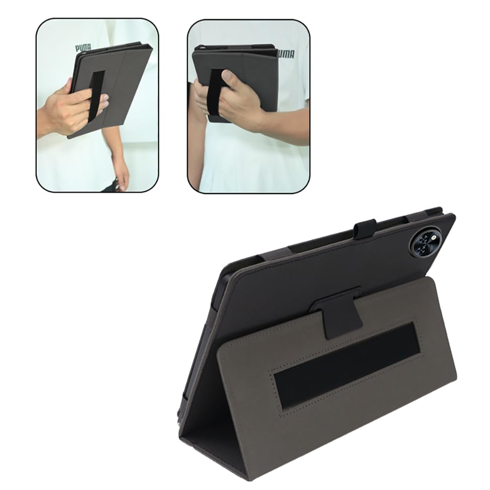 AKNICI Tablet case for DOOGEE U11 2025 Newest Android 15 Tablet 11 inch, PU Leather Wrap Stand Case Cover Protective Sleeve with Hand Strap Magnet for DOOGEE U11 / DOOGEE U11 Pro Tablet 11 inch