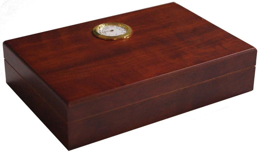GERMANUS Portable Travel Humidor in brown Humidor Compendium
