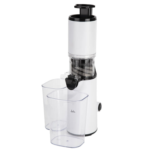 Jata JELI1201 vegetable and fruit juicer, slow extraction, 60 rpm, 130 W, leak-proof, quiet, 600 ml capacity, non-slip, digital panel