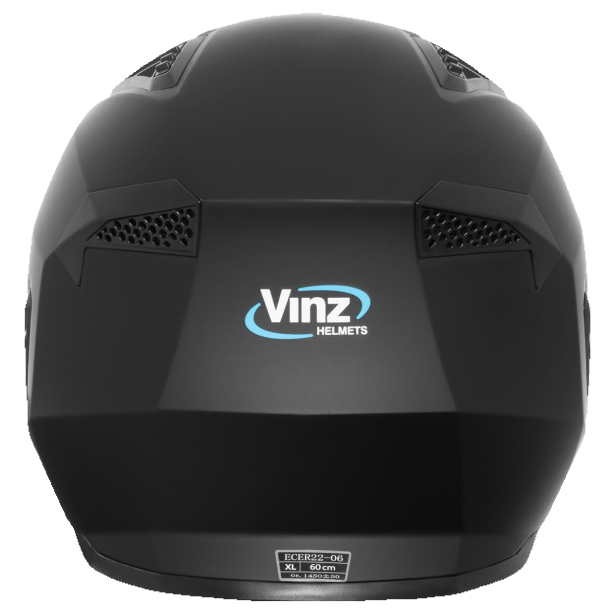 VINZ Shuto Jet helmet / Streetfighter helmet | ECE 22.06 approved | Scooter helmet with sun visor | Jet helmet with removable chin guard - Matte Black