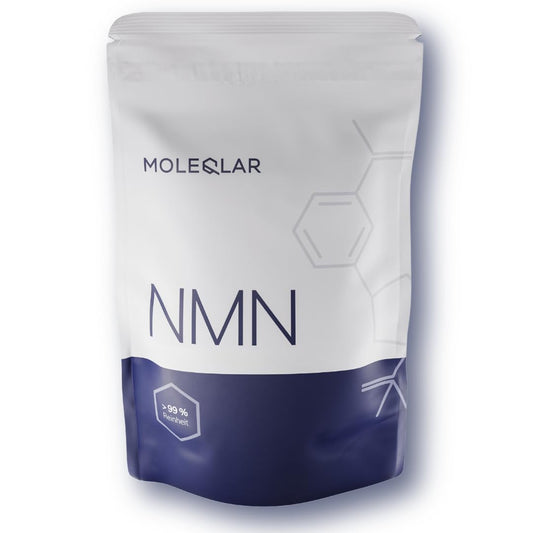 MoleQlar NMN - high-purity Nicotinamide Mononucleotide Powder by Uthever - over 99% certified purity - lab-tested in Germany (120g)