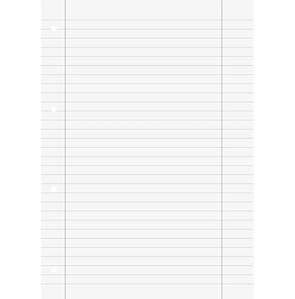 fuellermaus School Pad Combo Pack 10x lined 10x squared - with margin 50 sheets