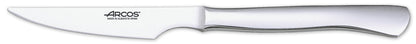 Arcos 378200 Table Knife - Set of 6 Steak Knives (6 knives) - Monoblock made from single piece stainless steel in silver color.