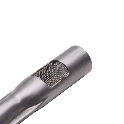 Stainless steel burner tube fits Weber Q300/Q3000 series gas grills (replacement part 60036/80387/65032).