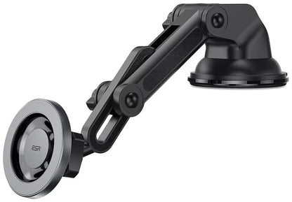 ESR car phone mount for Magsafe, magnetic suction cup dashboard and windshield phone holder for iPhone Air/17/16/15/14/13/12/Google Pixel 10/Samsung/Android, all smartphones.