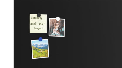 ALLboards Frameless SLIMboard - Chalkboard surface - 150x120 cm + FREE