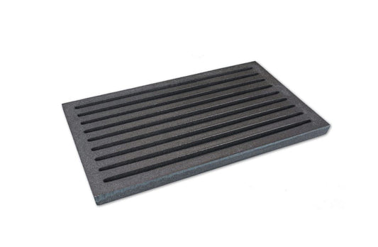 GRILLROSTPROFI Ash grate - fire grate - coal grate - chimney grate in premium quality, cast iron, 18 x 30 cm.