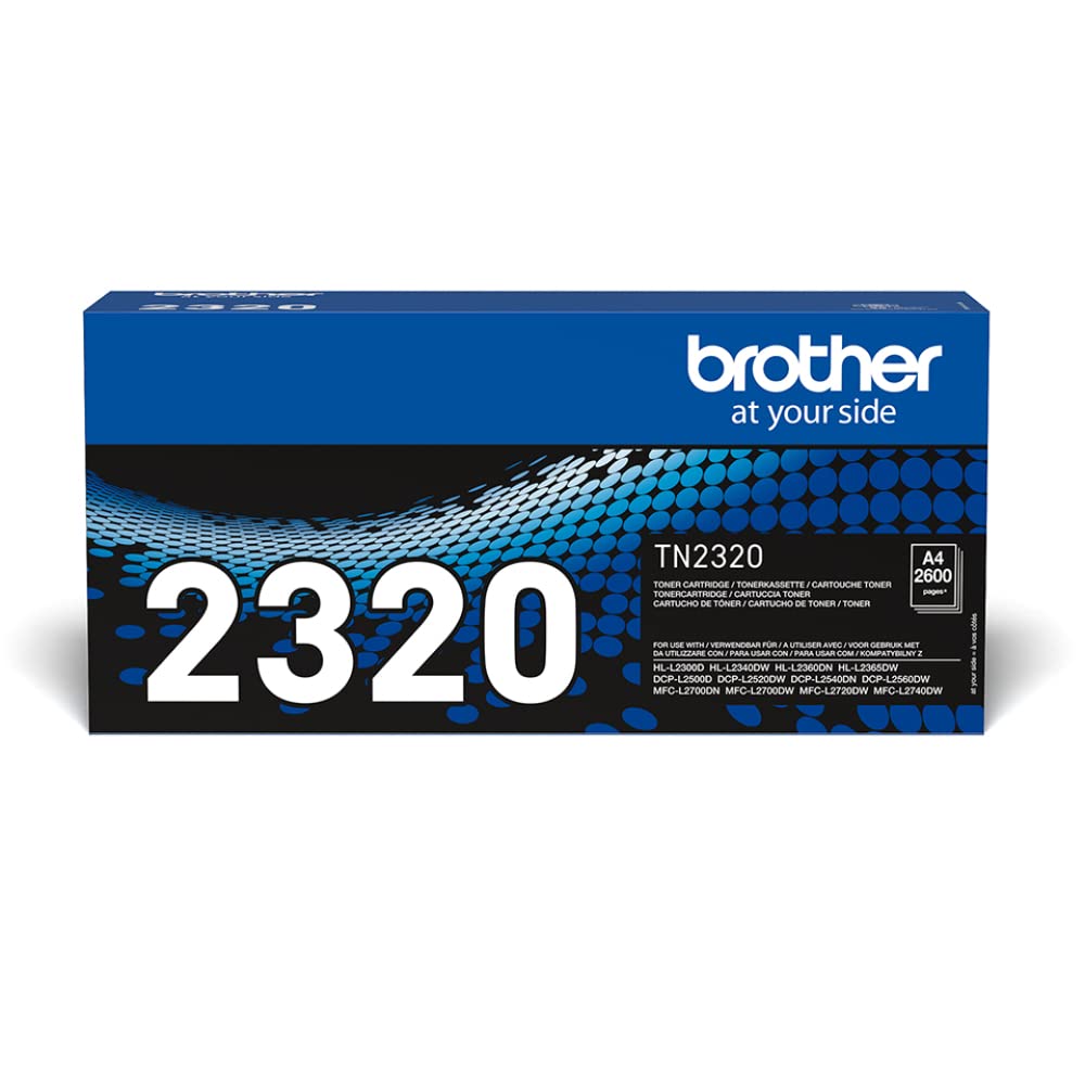 Brother toner cartridge TN-2320 black.