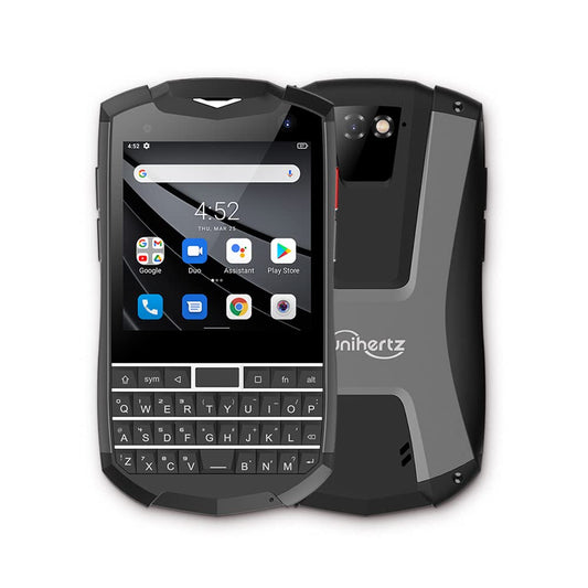 Unihertz Titan Pocket, small Android 11 QWERTY smartphone, unlocked, NFC, 4000mAh battery.