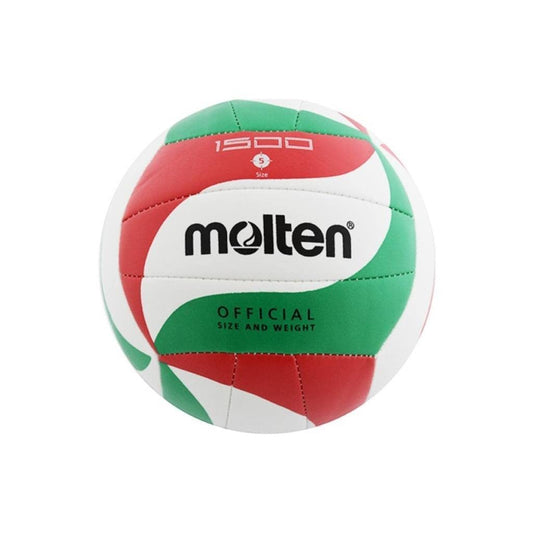 Molten Volleyball V5M1500, White/Green/Red, 5