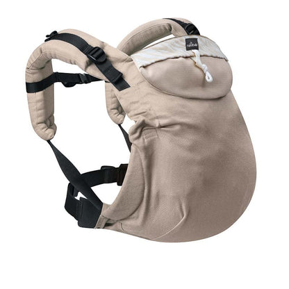 Néobulle - Baby carrier | evolutionary Néo V3 | adjustable with fabric for up to 24 months | 100% cotton with soft straps and Galet Physiological Belt | Color Savane