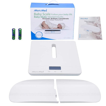 Baby Scale Digital 50g to 100Kg | Children's Scale, Baby Scale | Infant Scale, Breastfeeding Scale Baby - with hold function and detachable tray
