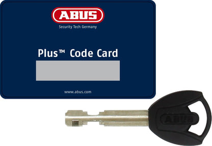 ABUS Folding Lock Bordo Alarm 6000A SH with Mount - Bike lock made of hardened steel - with 100 dB alarm - ABUS Security Level 10 - 90 cm - Black
